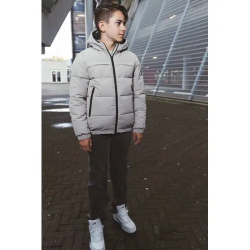 TYGO & vito NextGen gewatteerde winterjas grijs, foto 5