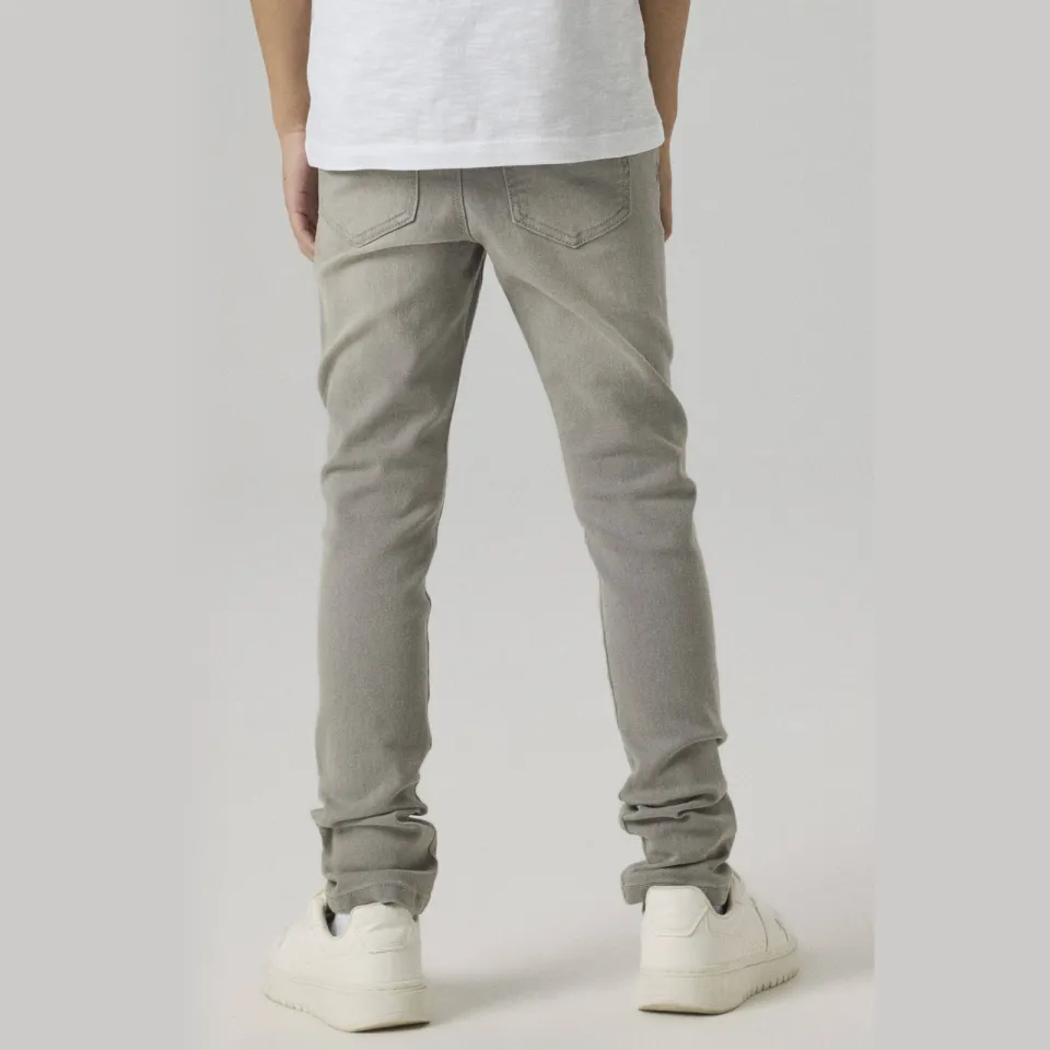 NAME IT KIDS slim fit jeans NKMSILAS grijs, foto 5