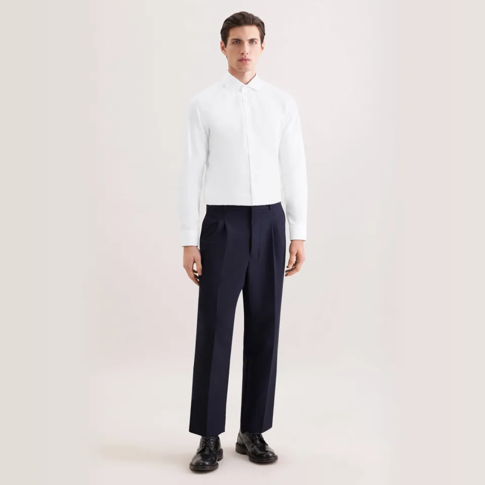Seidensticker slim fit overhemd wit