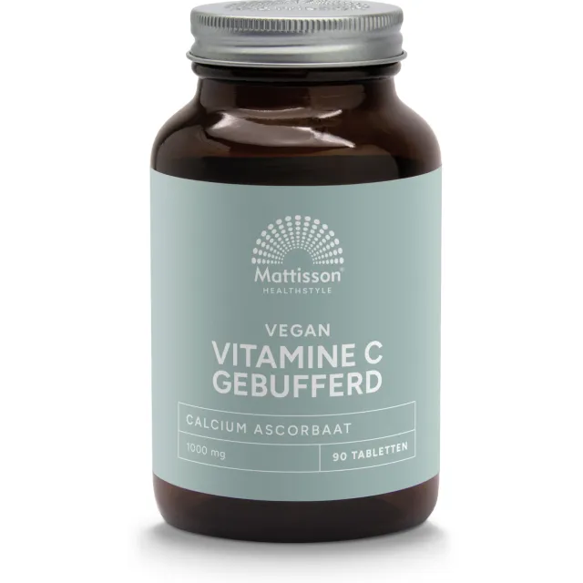 Mattisson HealthStyle Vitamine C gebufferd 1000mg calciumascorbaat