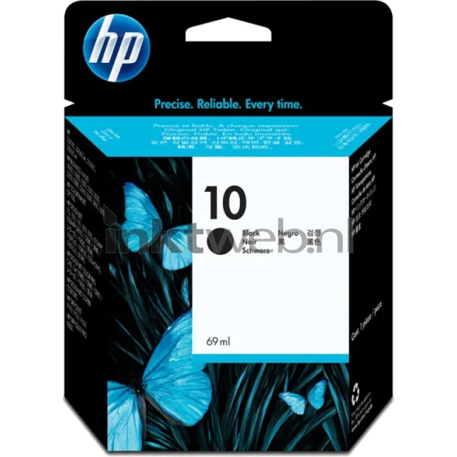 Hp 10 zwart (Origineel Hoge Capaciteit)
