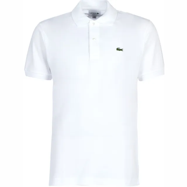 Polo Shirt Korte Mouw Lacoste POLO L12 12 REGULAR wit