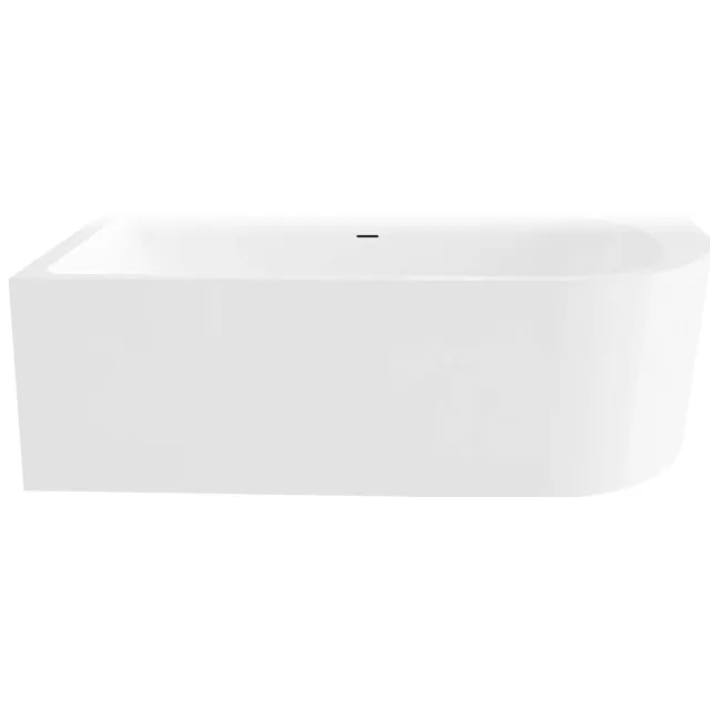 Best Design Living half vrijstaand ligbad mat wit