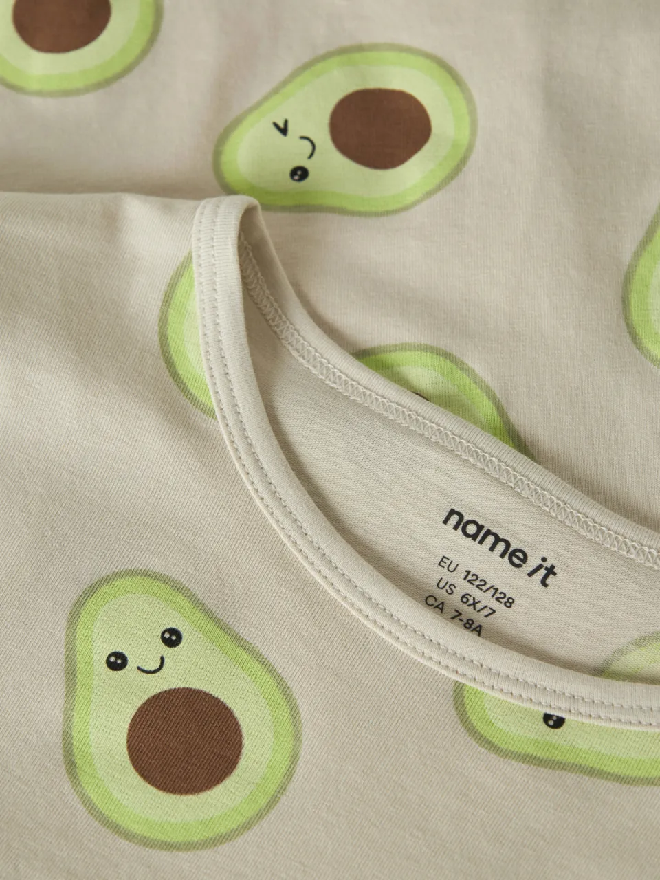 NAME IT KIDS pyjama met all-over print beige/groen, foto 6