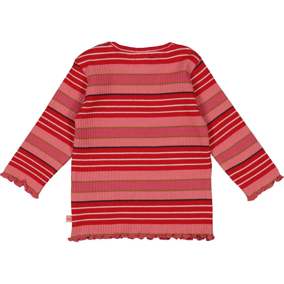 Feetje Queen of Hearts longsleeve rood, foto 2