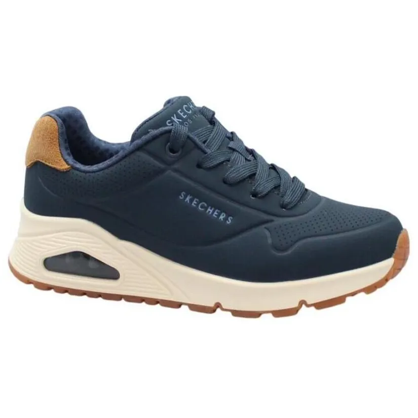 Skechers Uno Gen1 Suited On Air lage sneaker blauw, foto 3