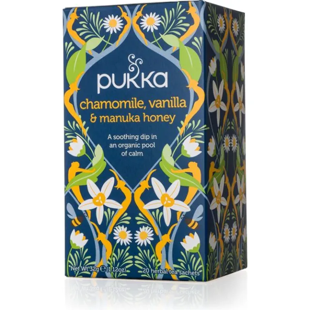 Pukka Chamomile Vanilla & Manuka Honey thee