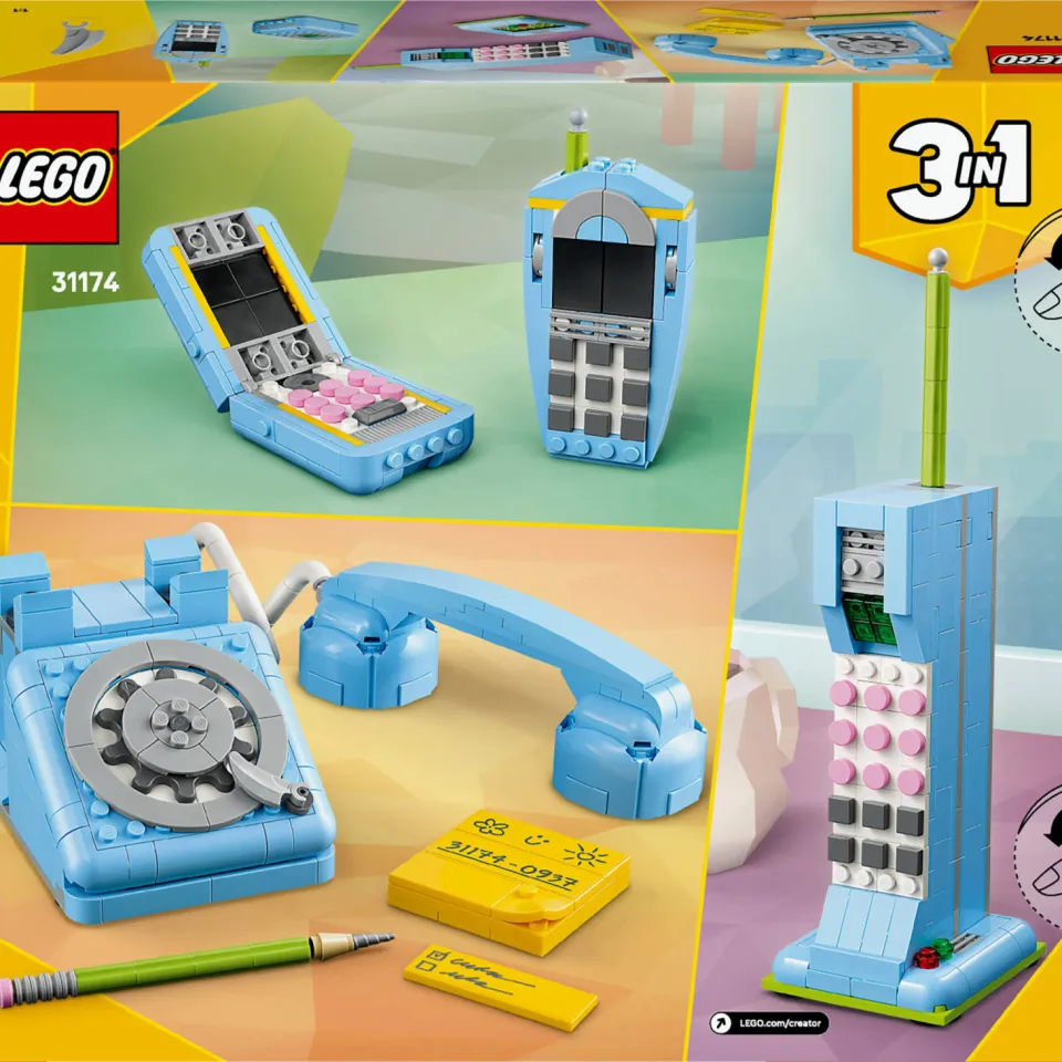 Lego Creator Retro telefoon 31174, foto 4