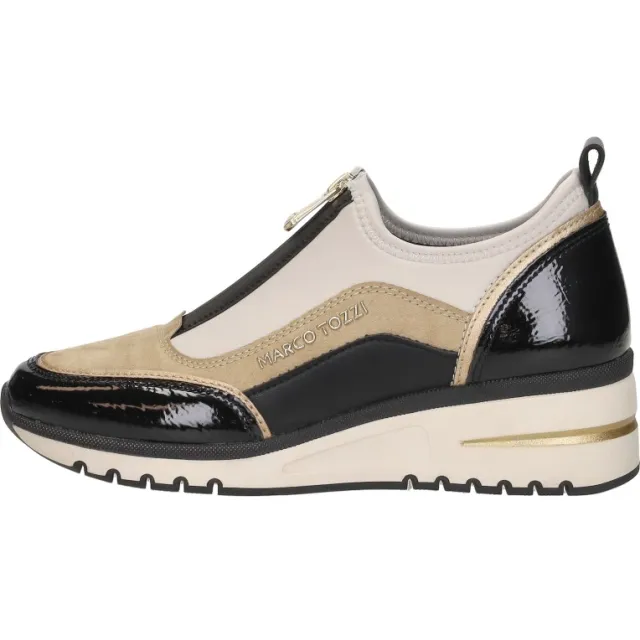 Marco Tozzi Sportief instapper beige, foto 2