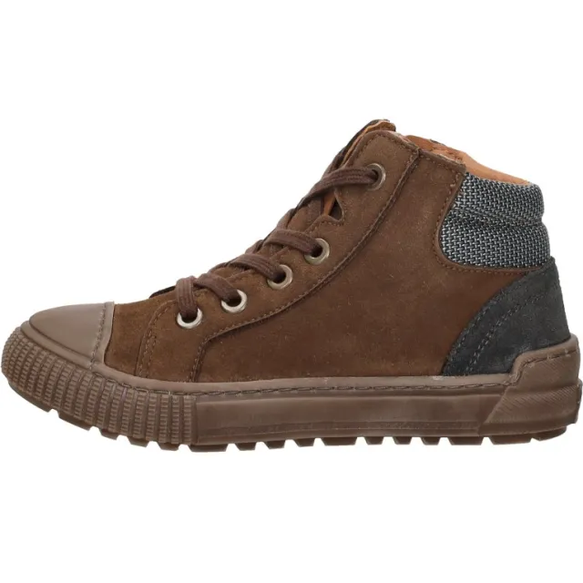 Keq hoge veterschoenen donkerbruin, foto 2