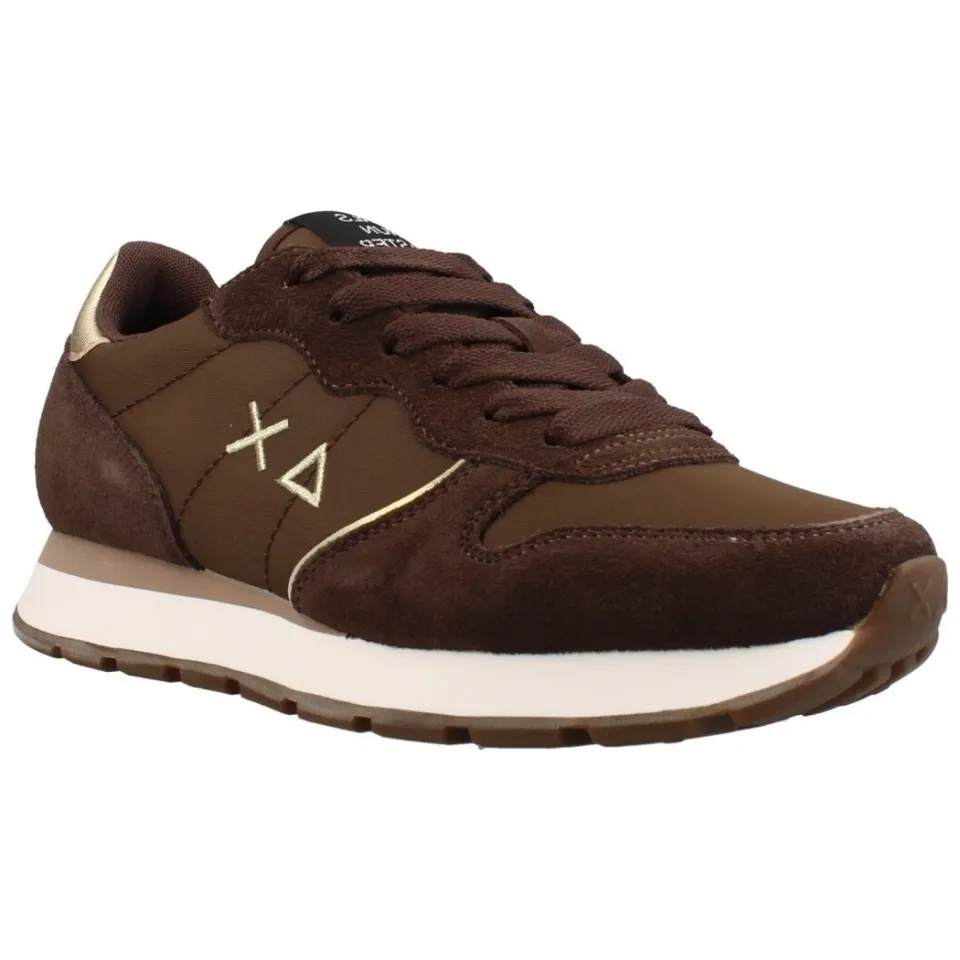 Sun68 Ally Silver Gold sneaker bruin, foto 2