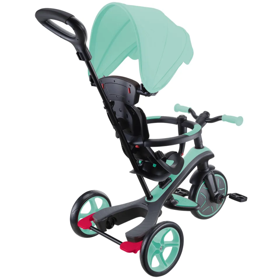 Globber New Trike Explorer driewieler 4 in 1 mint