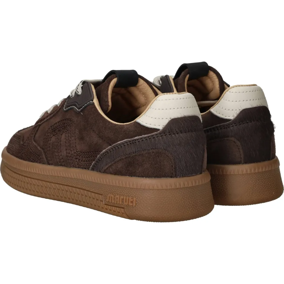 Maruti Yale sneakers bruin, foto 3