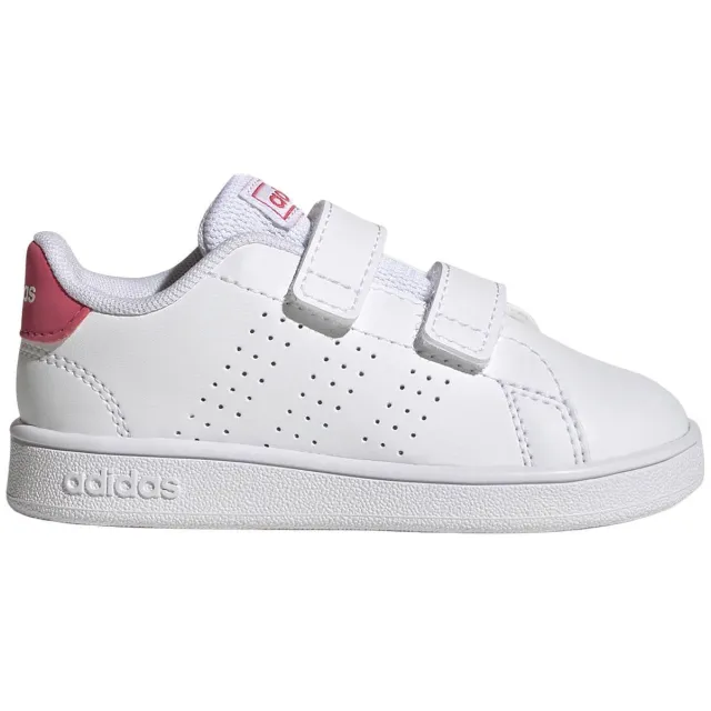 Adidas Advantage CF I sneakers wit roze