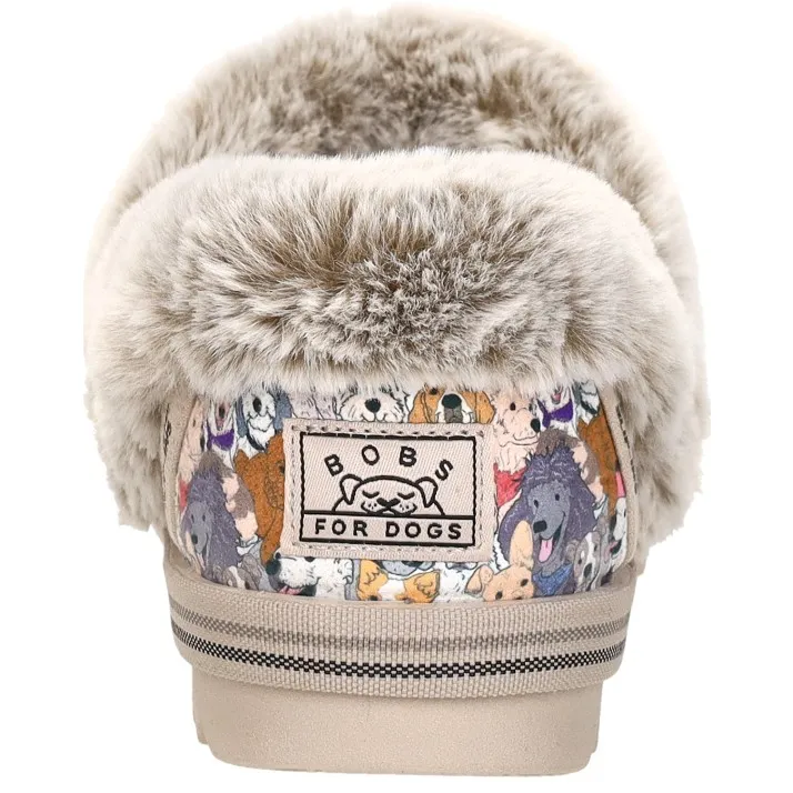 Skechers Slip-ins Too Cozy Pups Pantoffels grijs, foto 6