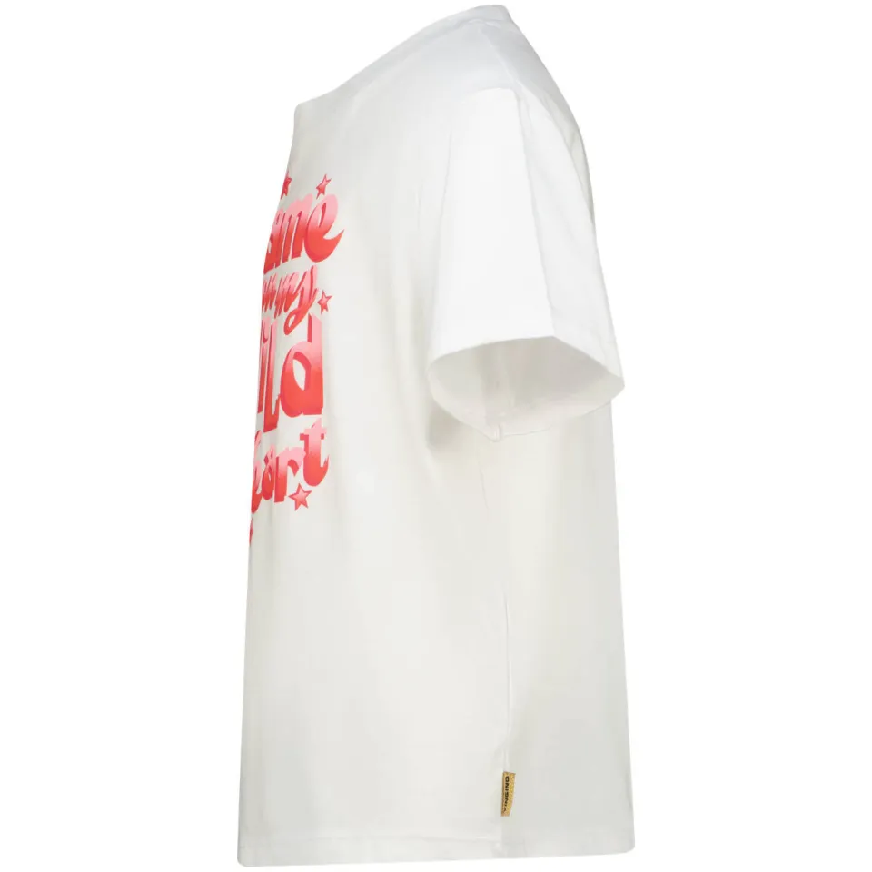 Vingino T-shirt wit met tekstprint, foto 6