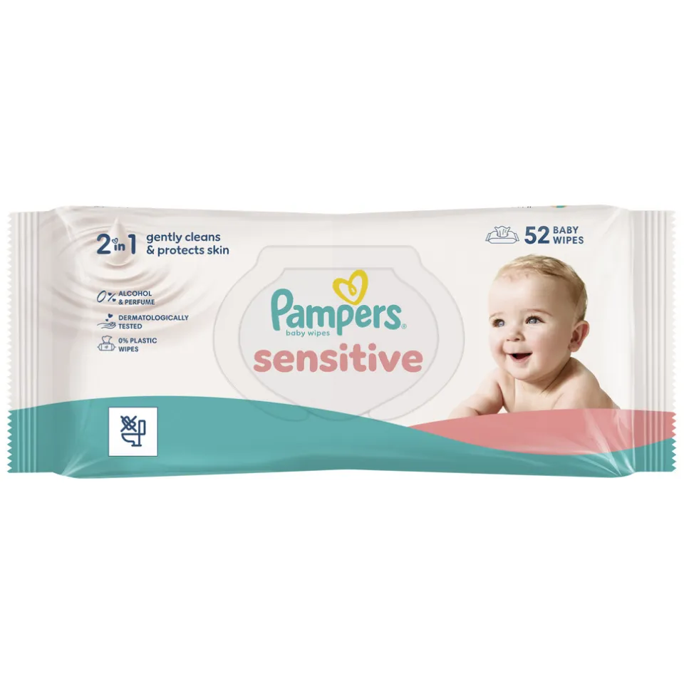 Pampers Sensitive babydoekjes, foto 2