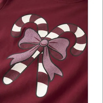 NAME IT KIDS sweater met print - donkerrood, foto 4