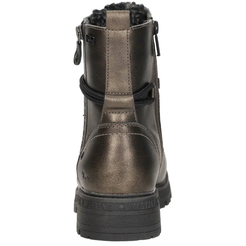 Mustang veterboots brons goudkleur, foto 6