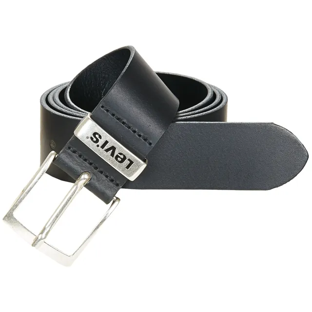 Levi's New Ashland leren riem zwart