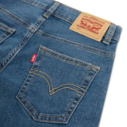 Levi's Kids baggy jeans - donkerblauw denim, foto 2