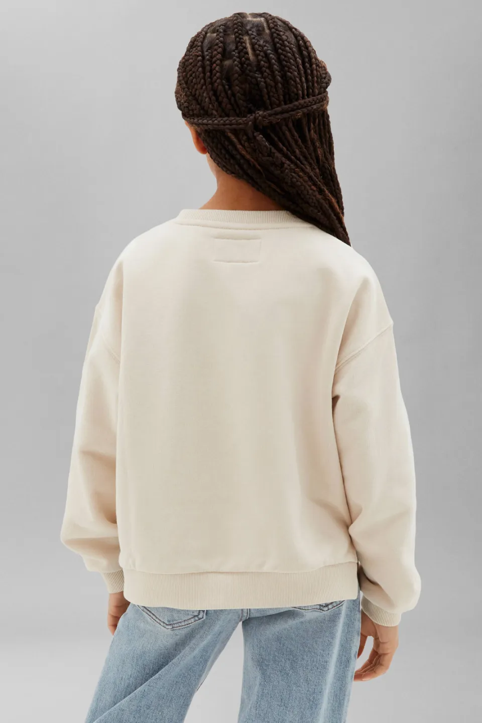 Calvin Klein sweater met logo - ecru, foto 4
