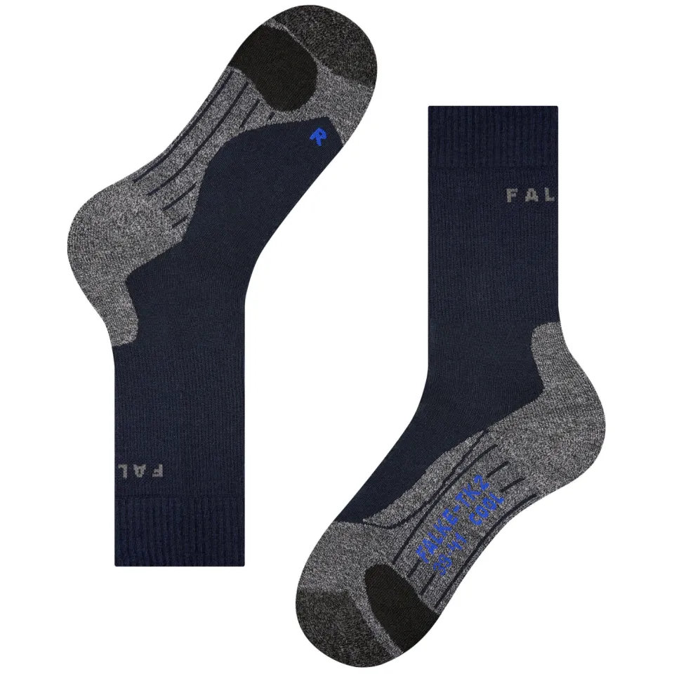 Falke TK2 Cool wandelsokken donkerblauw marine, foto 5
