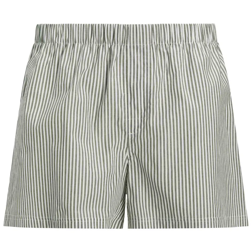 Jack & Jones Boxershort met elastische band in een set van 3 stuks, model 'MILANO' Kaki