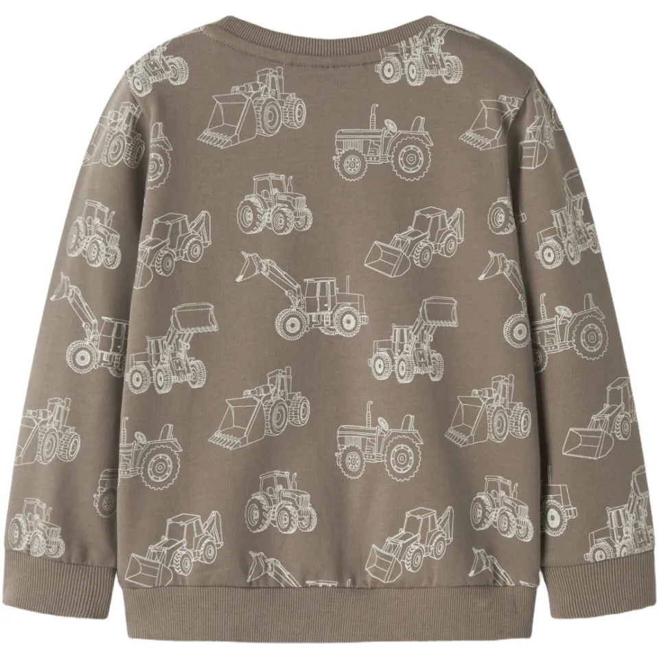 NAME IT MINI sweater lichtbruin, foto 2