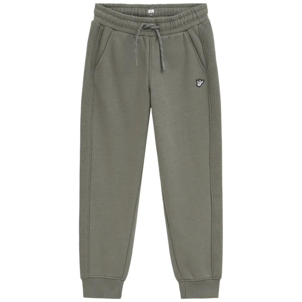 WE Fashion joggingbroek grijsgroen, foto 2
