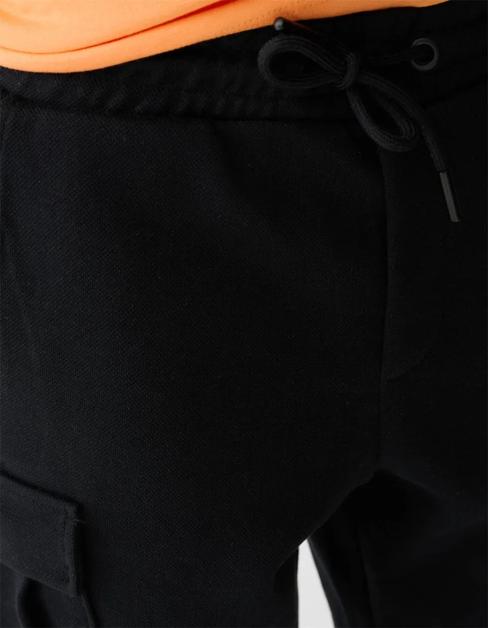 Shoeby cargo sweatshort zwart, foto 8
