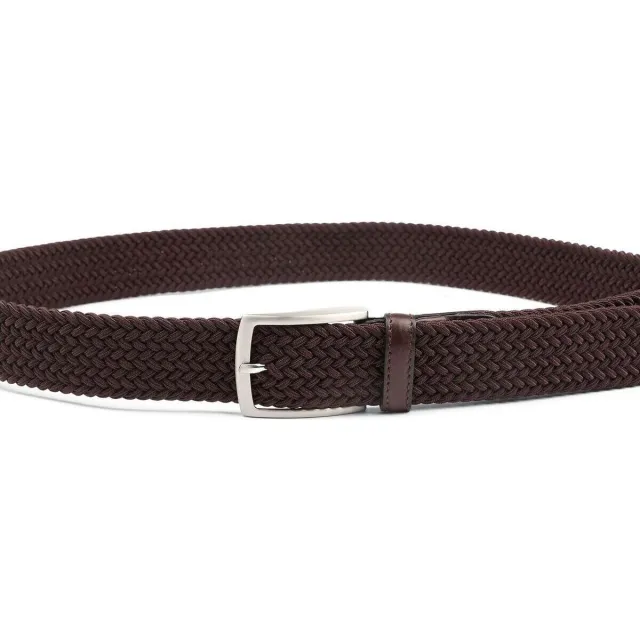 Profuomo geweven riem bruin