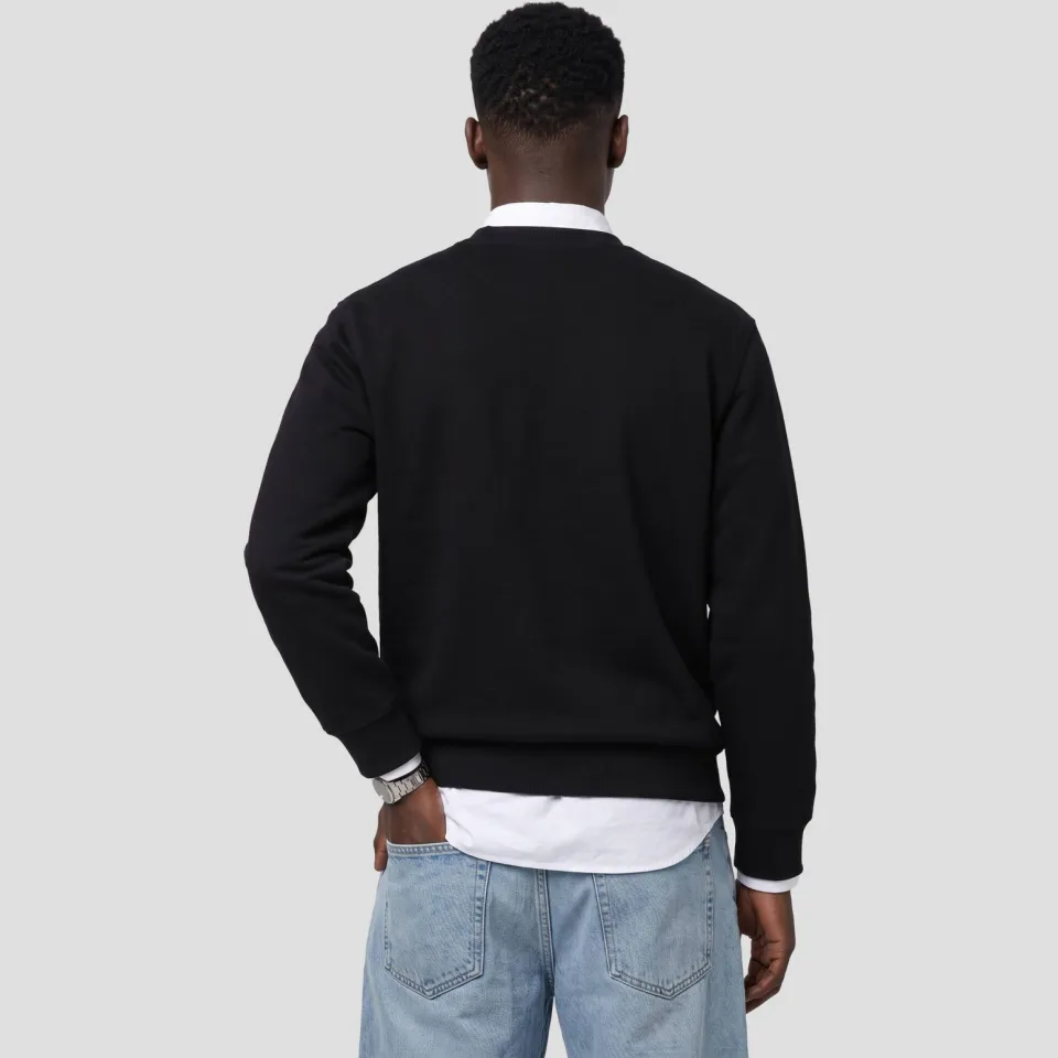 Lacoste regular fit sweater - zwart, foto 4
