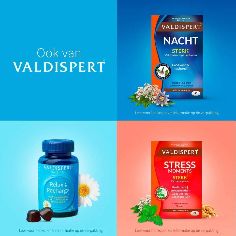 Valdispert Rust Sterk - 50 tabletten, foto 2
