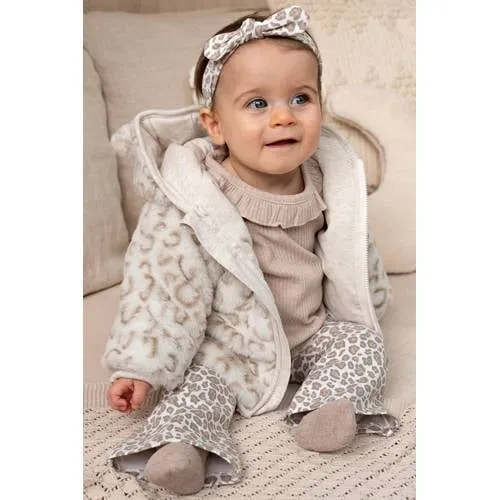 Feetje Dress to Impress imitatiebont jas offwhite, foto 3