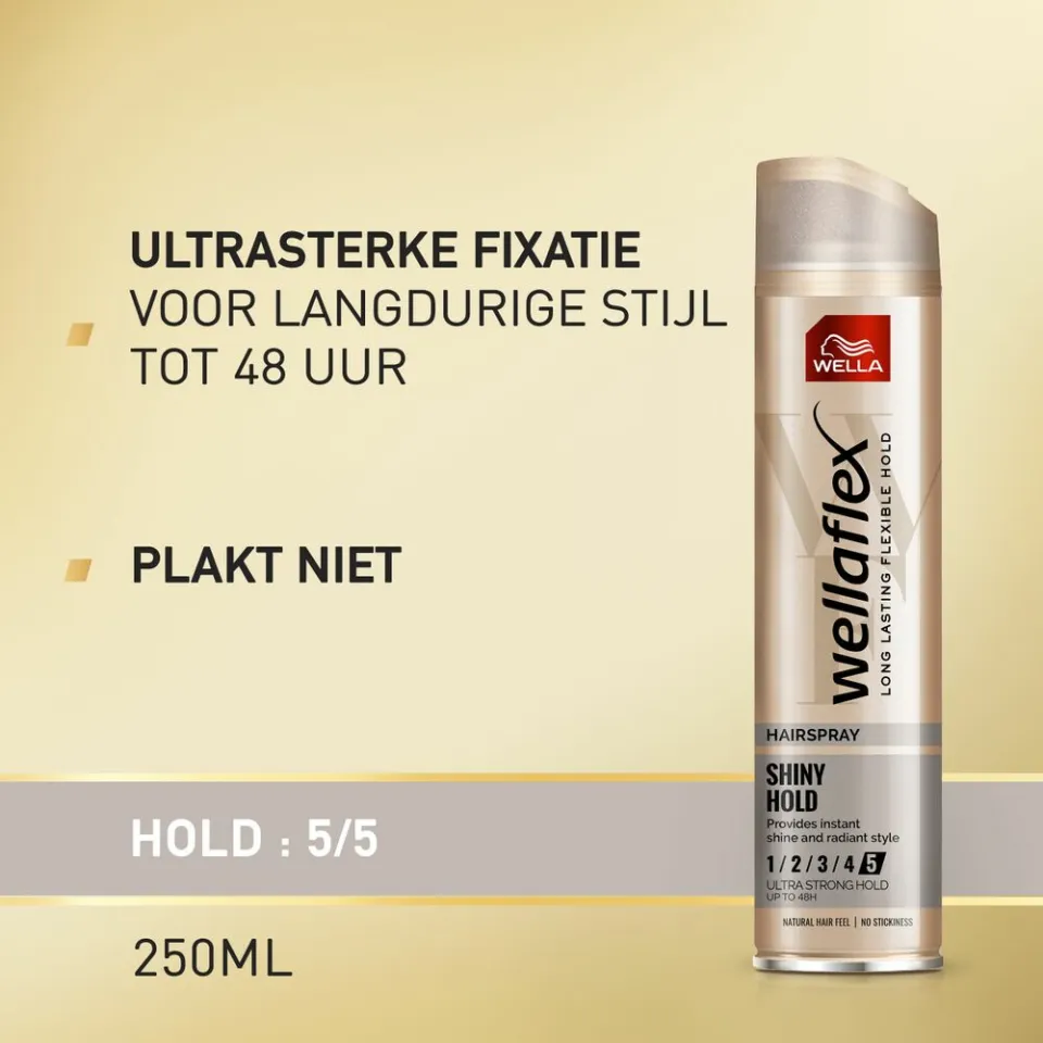 Wella Flex Shiny Hold haarspray, foto 2