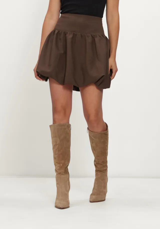 Notre-V minirok Nv-indie bruin