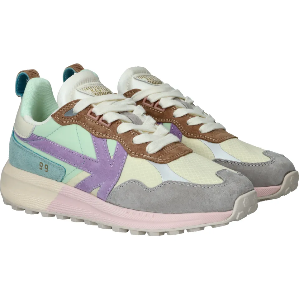 Kaotiko Detroit sneakers multi grijs, foto 2