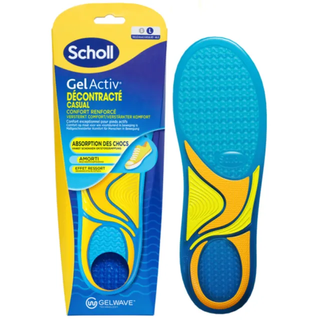 Dr. Scholl's GelActiv Inlegzolen Casual Large-46.5 1 paar