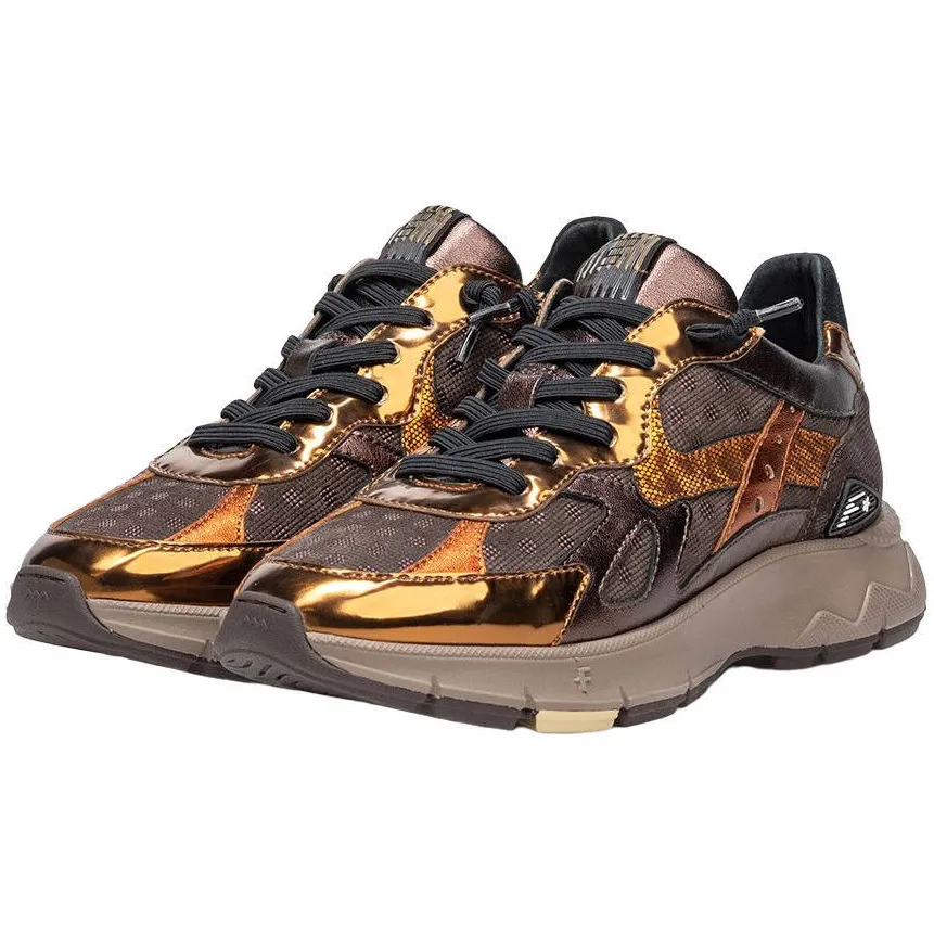 Floris Van Bommel Daysi sneakers bruin, foto 4