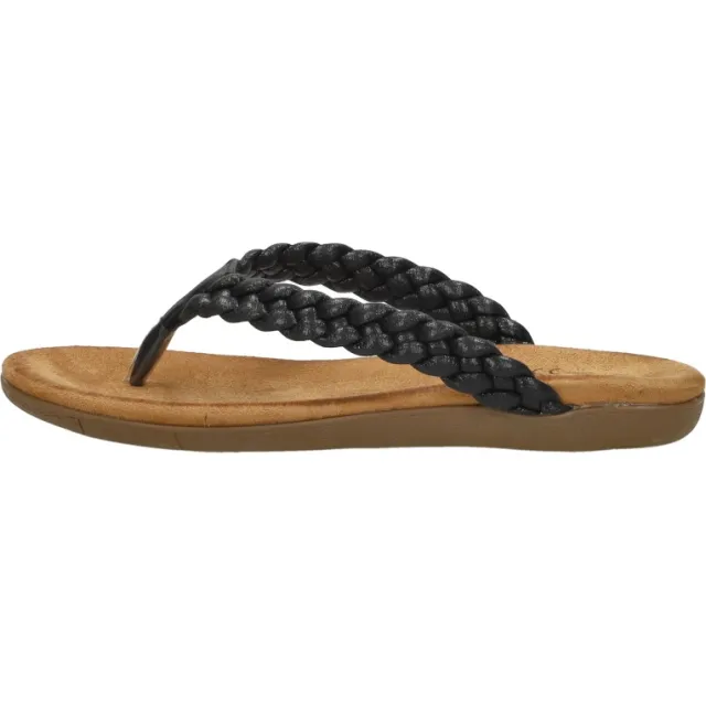 Sub55 Teenslippers zwart
