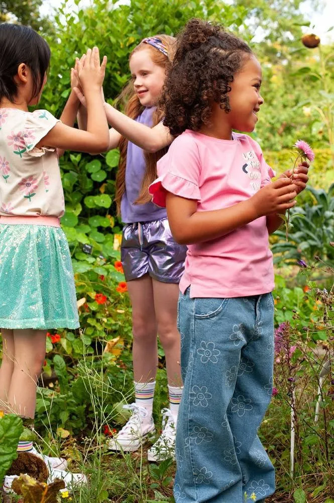 Jubel Rolling into Spring t-shirt roze, foto 6