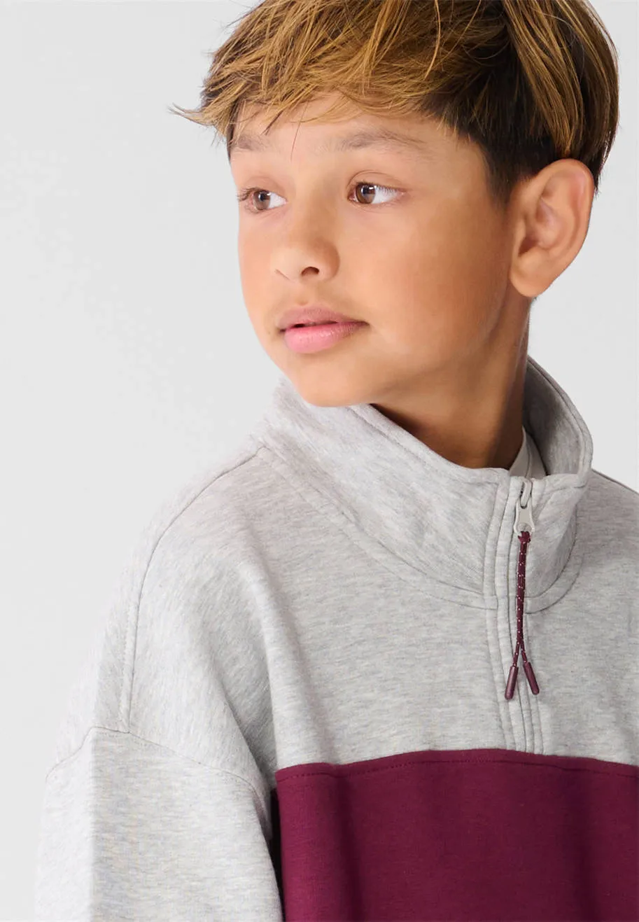 Shoeby sweater - donkerpaars, foto 6