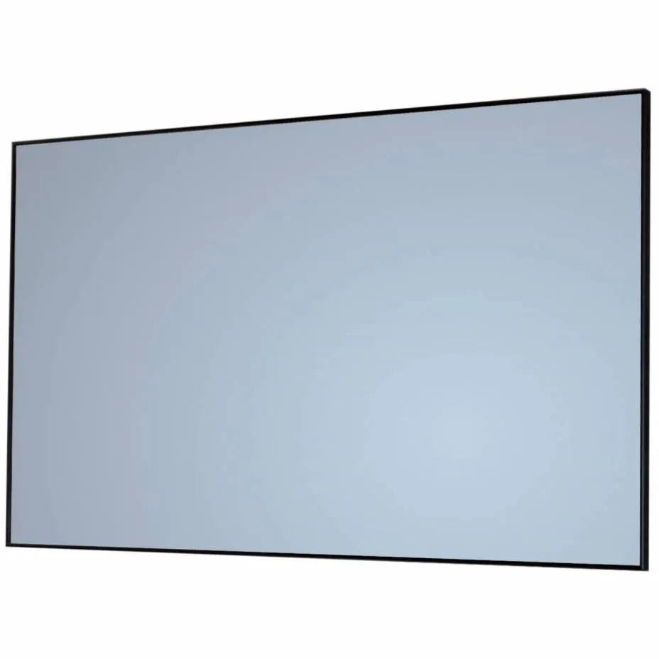 Badkamerspiegel Sanicare Q-Mirrors 100x70x2cm Zwart, foto 2