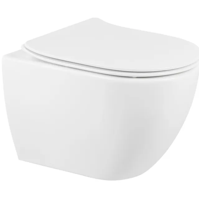 Sanindusa Wandtoilet Sanindusa Sanibold Rimfree Keramiek Wit
