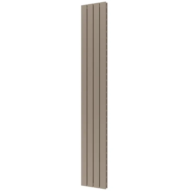 Plieger Designradiator Plieger Cavallino Retto Dubbel 905 Watt Middenaansluiting 200x29,8 cm Zandsteen Zand steen