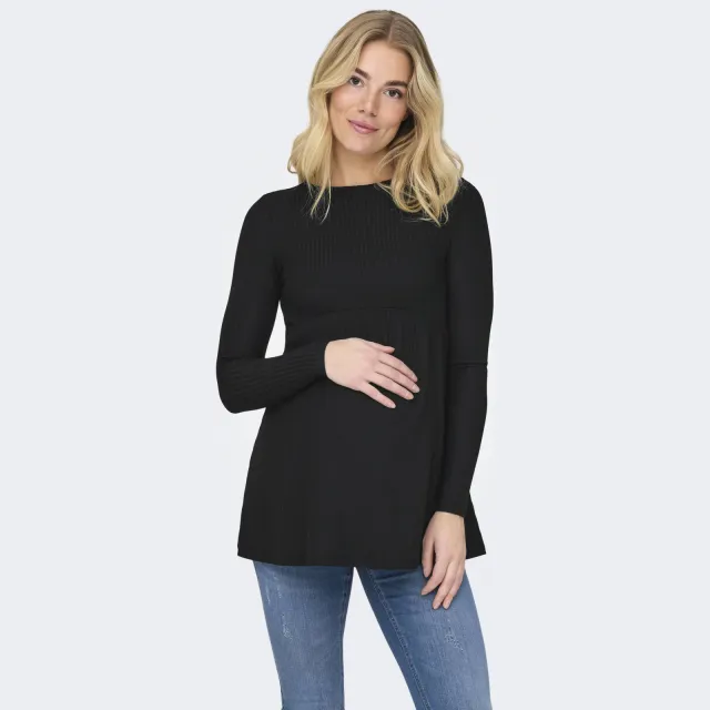 Only zwangerschaps top zwart