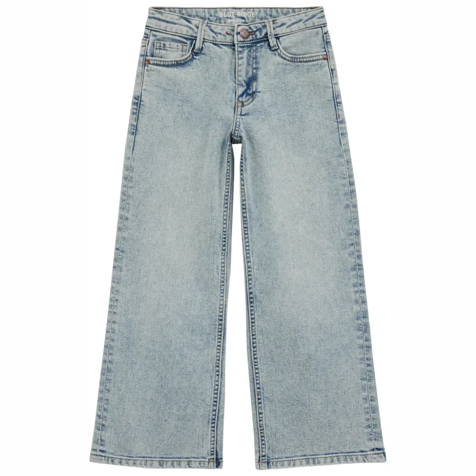 WE Fashion Blue Ridge wide leg jeans light blue denim, foto 2