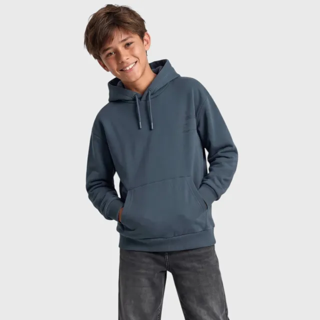 s.Oliver sweater met backprint - antraciet