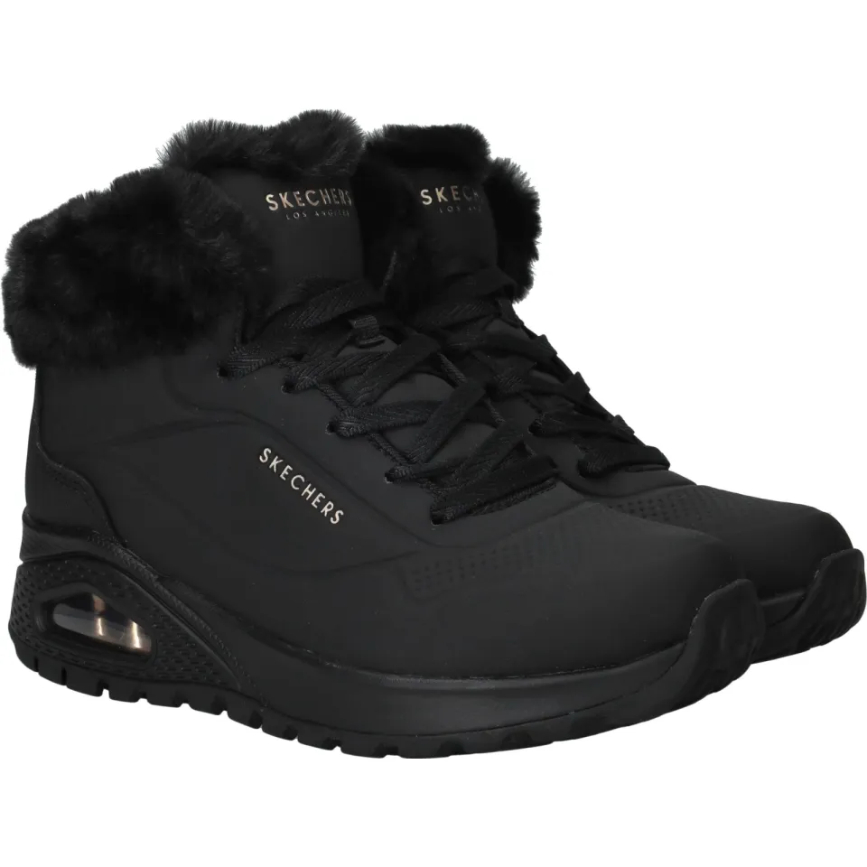Skechers Uno Rugged veterboots zwart, foto 2